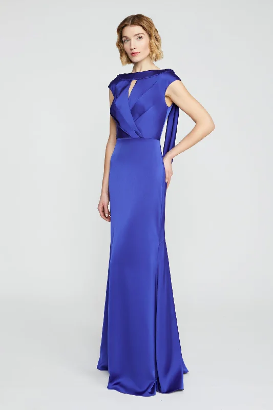 Zaria Cowl Back Gown