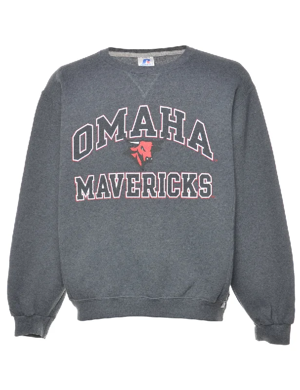 Basketball Omaha Printed Hoodie - M